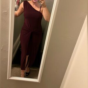 Maroon dress
